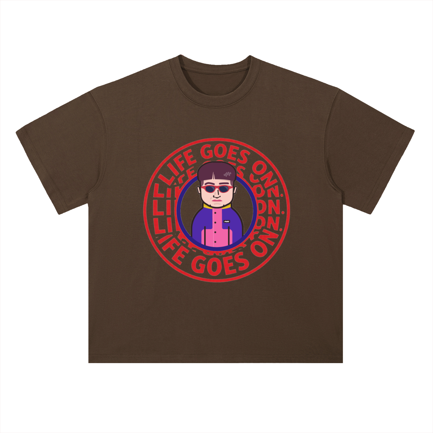 Oliver Tree Heavyweight Drop Shoulder Cotton T-Shirt