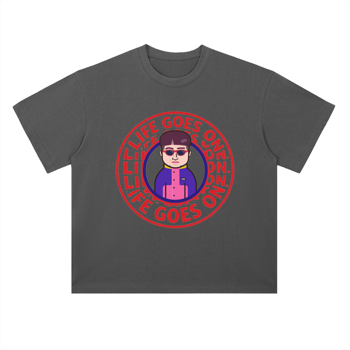 Oliver Tree Heavyweight Drop Shoulder Cotton T-Shirt