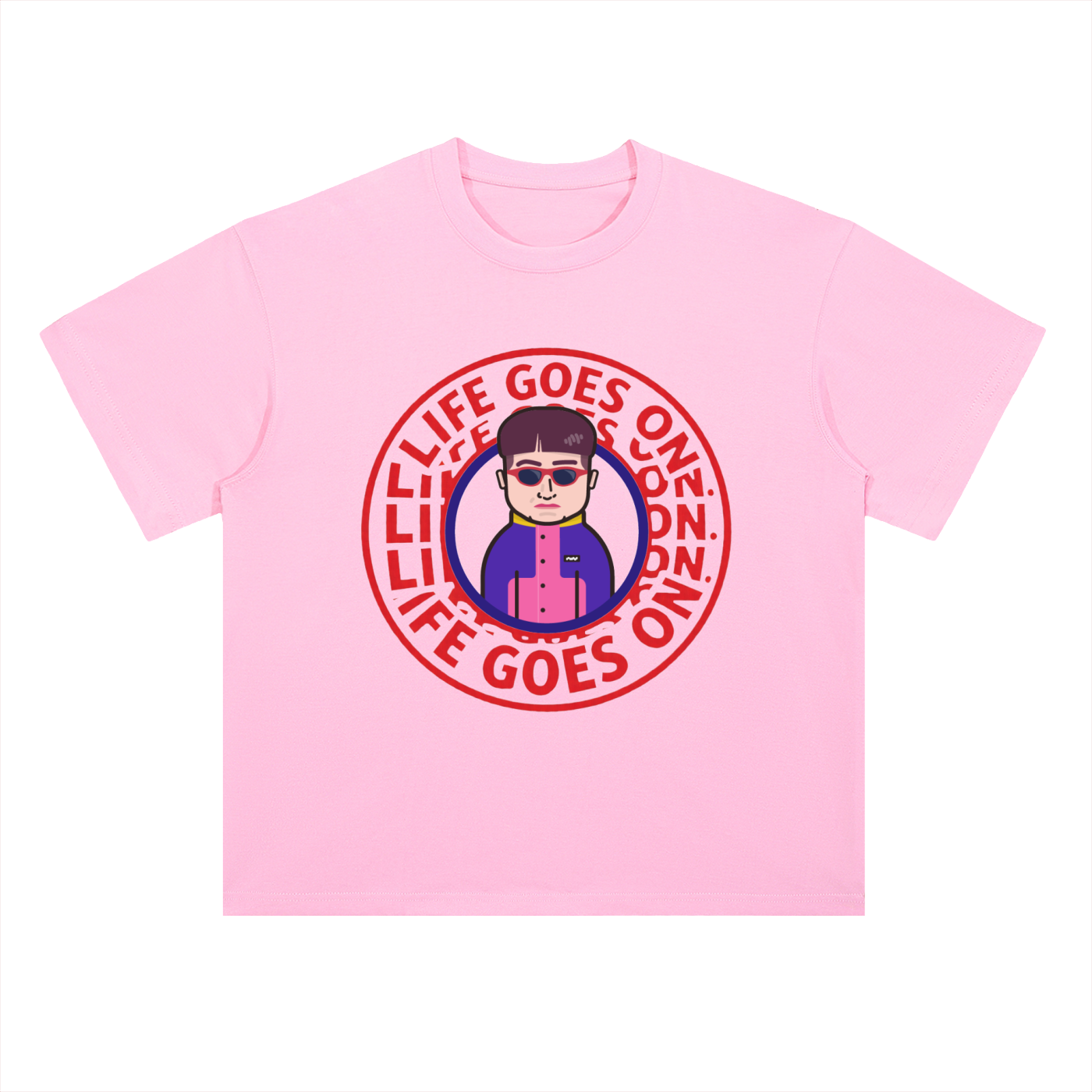 Oliver Tree Heavyweight Drop Shoulder Cotton T-Shirt