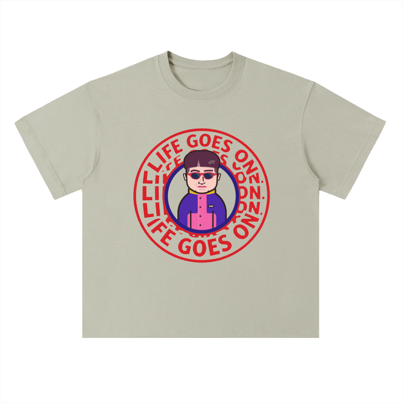 Oliver Tree Heavyweight Drop Shoulder Cotton T-Shirt