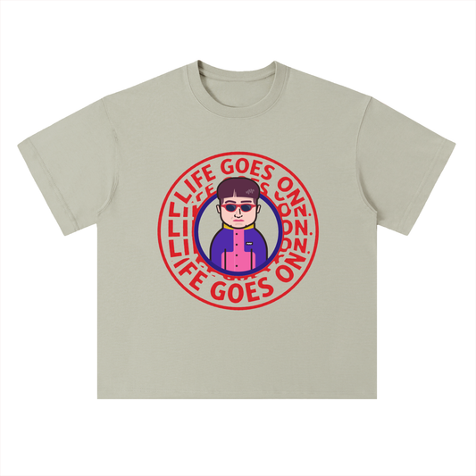 Oliver Tree Heavyweight Drop Shoulder Cotton T-Shirt