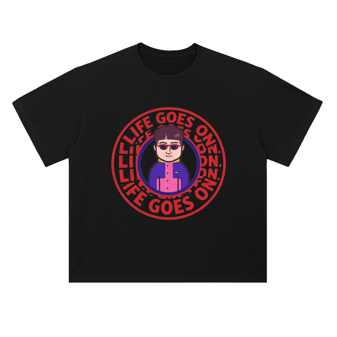 Oliver Tree Heavyweight Drop Shoulder Cotton T-Shirt