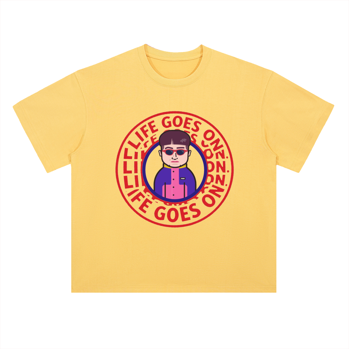Oliver Tree Heavyweight Drop Shoulder Cotton T-Shirt