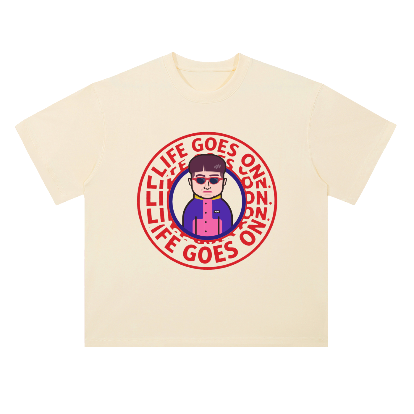 Oliver Tree Heavyweight Drop Shoulder Cotton T-Shirt
