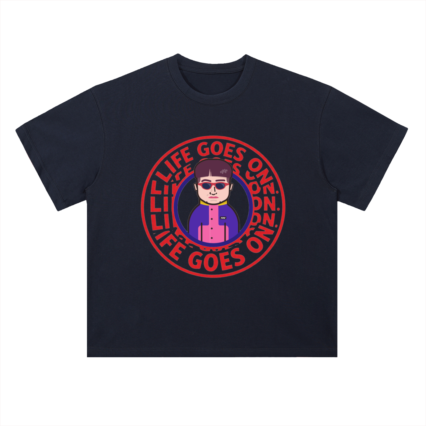 Oliver Tree Heavyweight Drop Shoulder Cotton T-Shirt