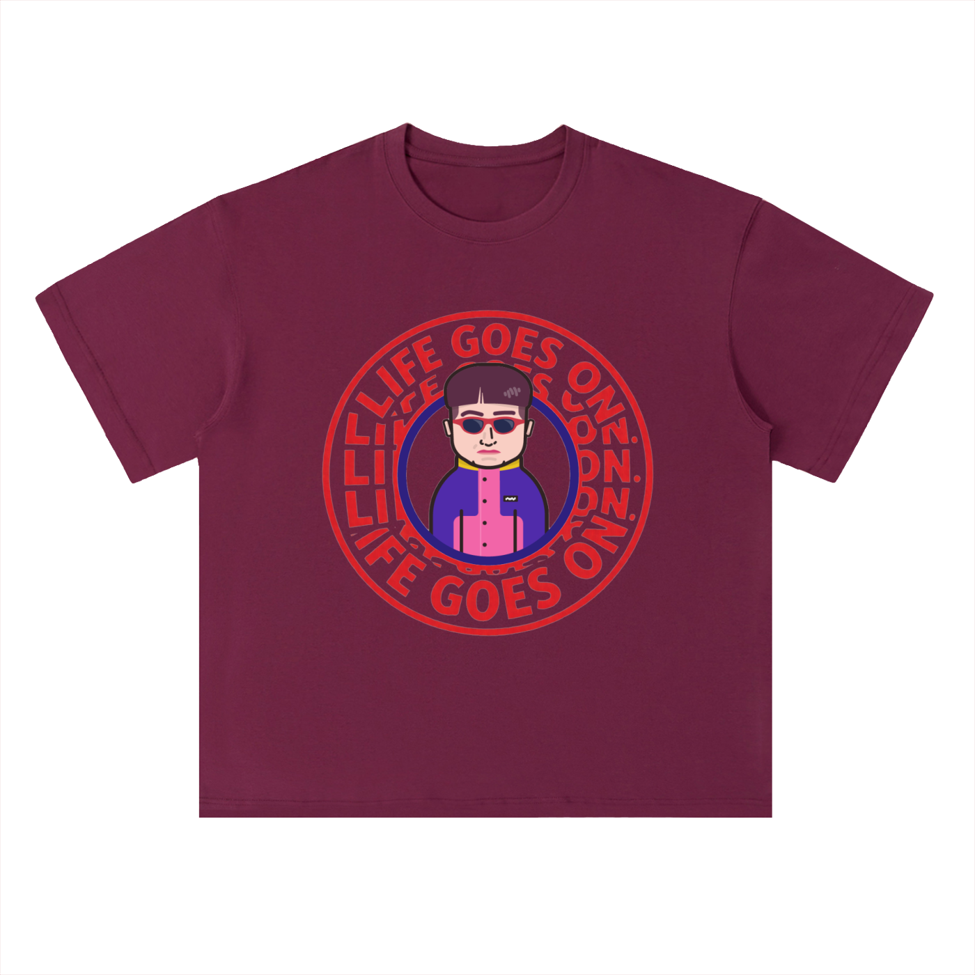 Oliver Tree Heavyweight Drop Shoulder Cotton T-Shirt