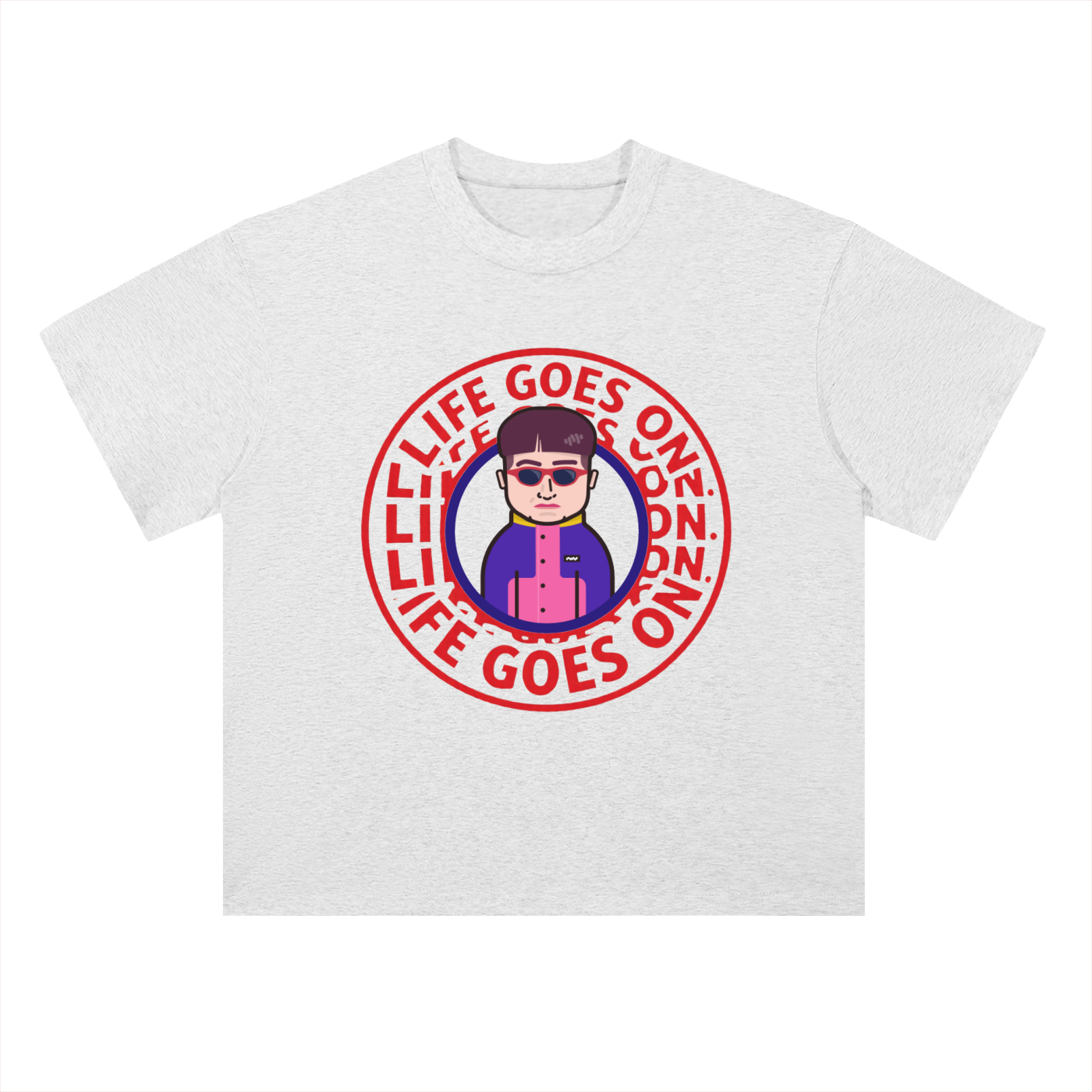 Oliver Tree Heavyweight Drop Shoulder Cotton T-Shirt