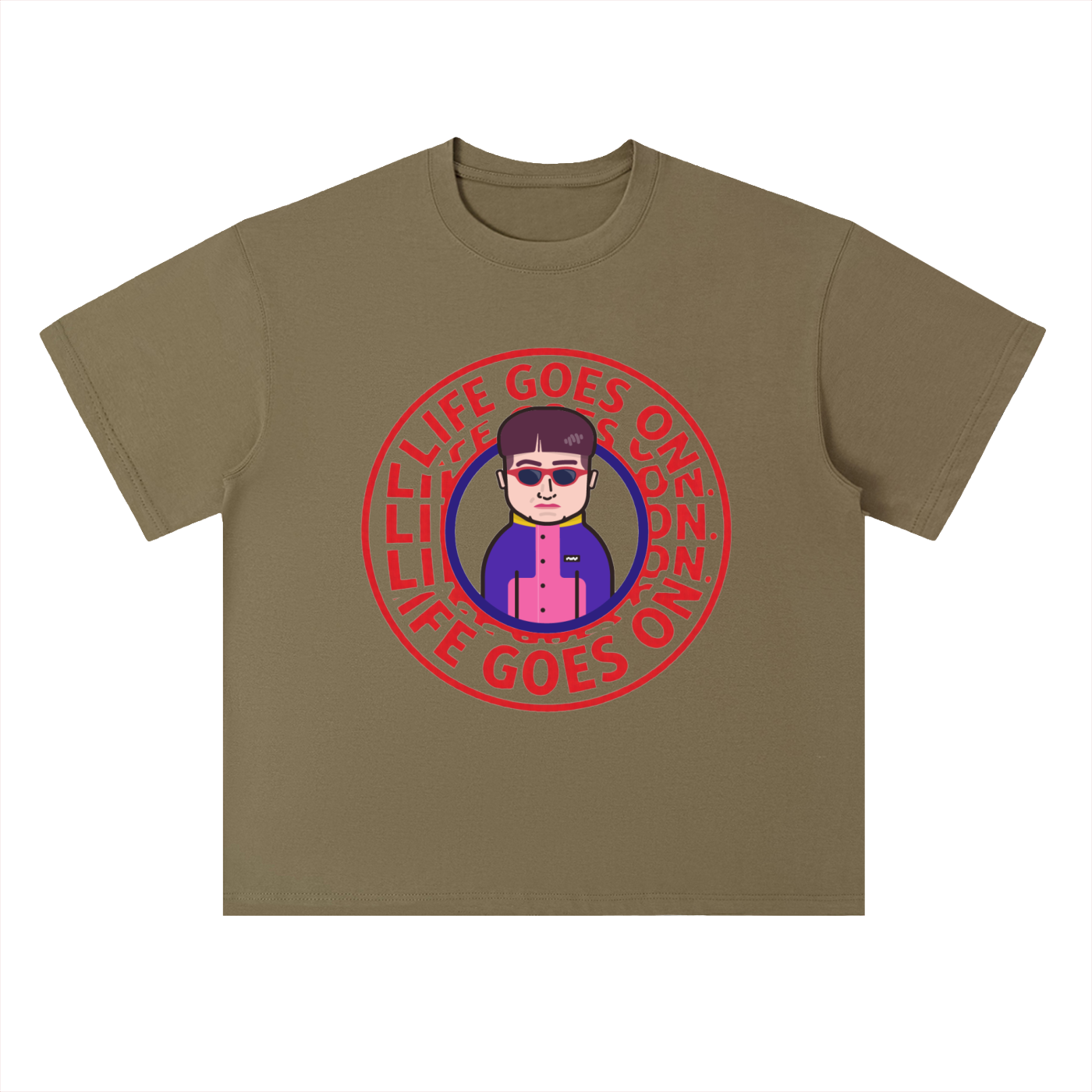 Oliver Tree Heavyweight Drop Shoulder Cotton T-Shirt