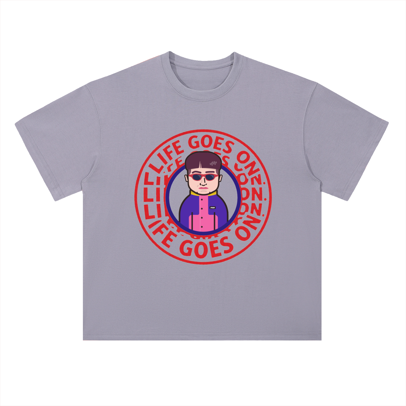 Oliver Tree Heavyweight Drop Shoulder Cotton T-Shirt